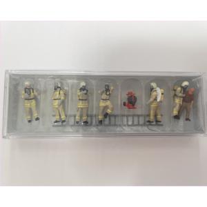 消防士・救急隊員・警察官 60体セット ：プライザー 未塗装キット HO(1