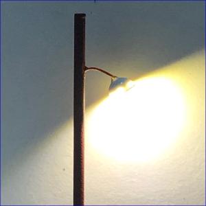 傘つきのレトロ街灯模型 改良版 38mm 電球...の詳細画像2
