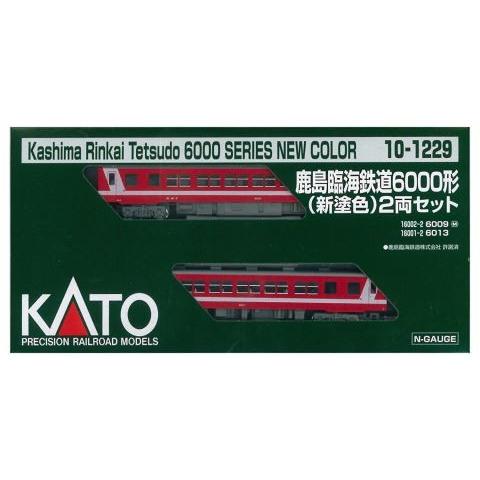 KATO カトー鹿島臨海鉄道6000形（新塗装）（2両） 　10-1229  　 【Nゲージ】【鉄道...