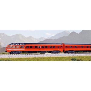 カトー（KATO） Tram Car 2両セット 青／白 イエガーマイスター広告付