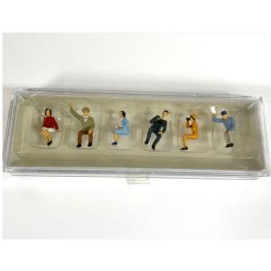 Preiserプライザー10415 通行人【HO人形】【塗装済み】【ジオラマ小物