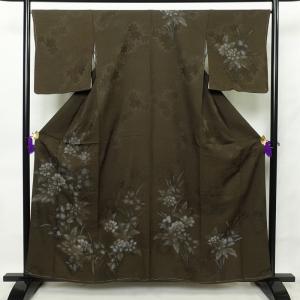 平和屋着物＊夏物　明石縮　吉祥文　正絹　逸品　CABB2380ze 平和屋着物＊夏物 明石縮 吉祥文 正絹 逸品 CABB2380zeの通販 by 平和