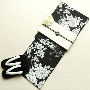 浴衣 セット レディース 浴衣セット シャクヤク...の商品画像