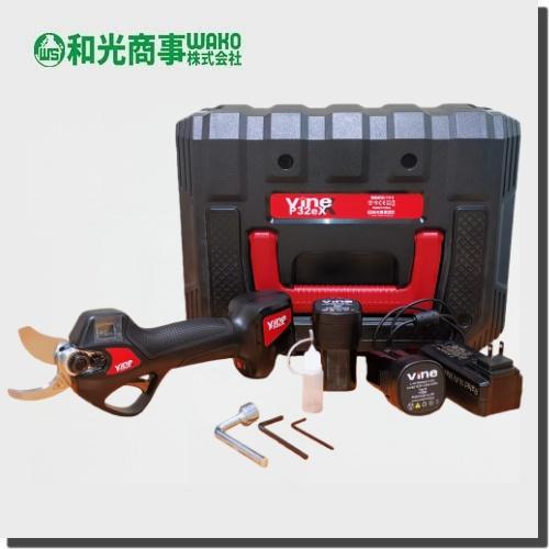 新登場 Vine P32EX 電動剪定バサミ 電動 剪定 鋏 果樹 農園 造園 農家 果物 コードレ...