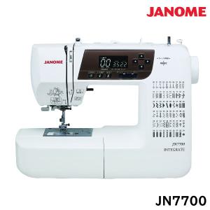 JANOME ジャノメミシン JN7700 プログラム自動糸切り機能付コンピューターミシン フットコントローラー付｜waku-furni