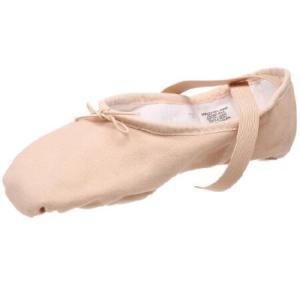 Bloch Dance Women's Pump Canvas Split Sole Ballet Slipper,Pink,7.5 D US｜waku-maremare