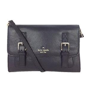 Kate Spade New York Allen Street Neil Leather Crossbody Bag, Black｜waku-maremare