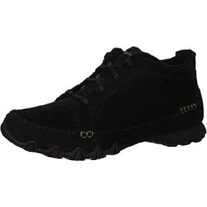 Skechers レディース Bikers-Lineage-Moc-Toe レースアップ チャッカブーツ US サイズ: 7.5 カラー: ブラック｜waku-maremare