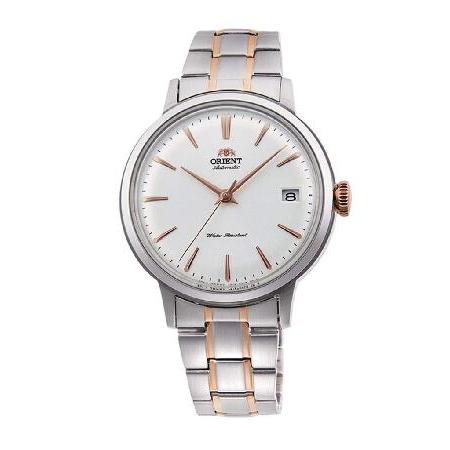 Orient Bambino 自動ホワイトダイヤル レディースウォッチ RA-AC0008S10B