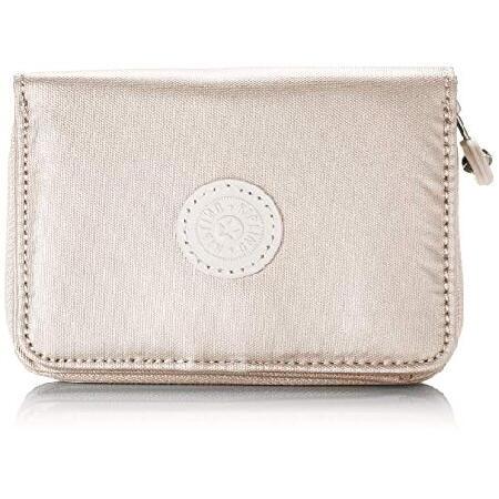 Kipling レディース Money Love 財布, シルバー, 2.5x9.5x12.5 cm