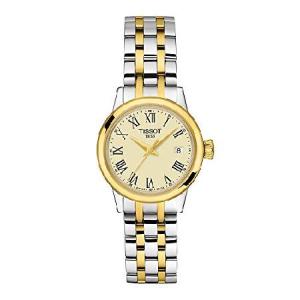 Tissot orologio Classic Dream Lady 28mm avorio quarzo acciaio finitura PVD oro giallo T129.210.22.263.00｜waku-maremare