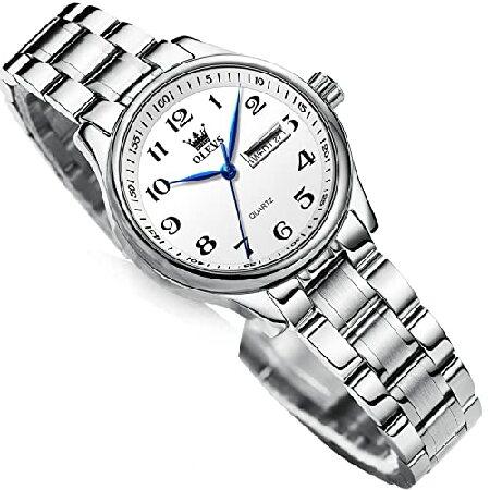 Silver Ladies Watch,Small Dial Women&apos;s Wrist Watch...