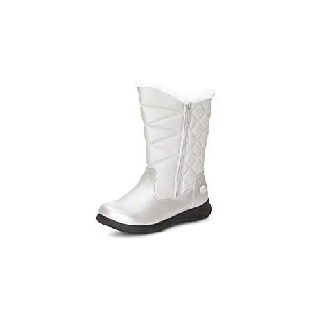 totes Women&apos;s Carrie Snow Boot, Silver, 8