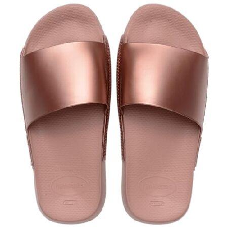 Havaianas Women&apos;s Slide Classic Metallic Sandal, C...