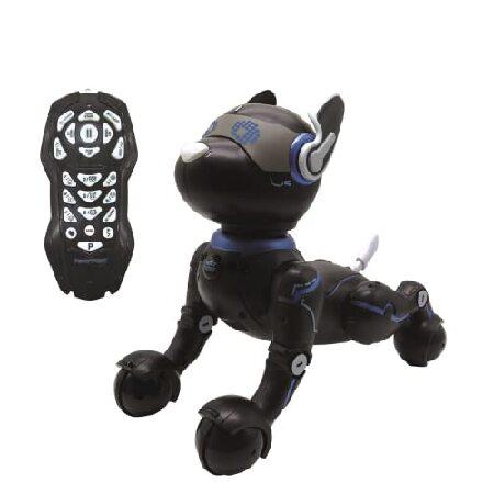 LEXiBOOK パワーパピー マイスマートロボット犬 プログラム可能なロボット リモコン付き トレ...