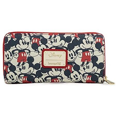 Loungefly Disney Mickey ＆ Minnie Mouse Wallet Zip ...