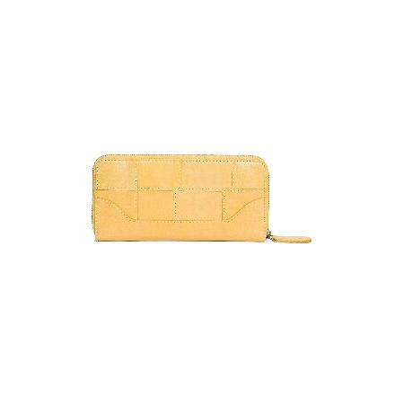 Frye Melissa Patchwork Zip Wallet, Yellow