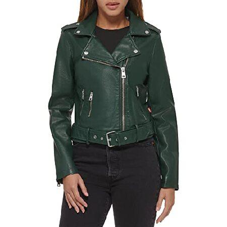 Levi&apos;s Women&apos;s Belted Faux Leather Moto Jacket (Re...