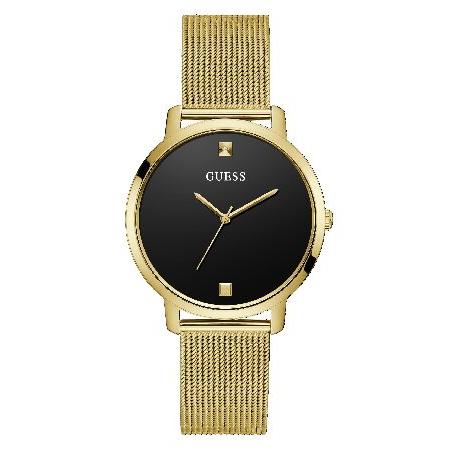 GUESS Ladies Dress 40mm Watch - Black Diamond Dial...