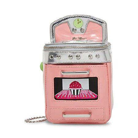 Betsey Johnson L&apos;Oven You クロスボディ ピンク, One Size ピンク...
