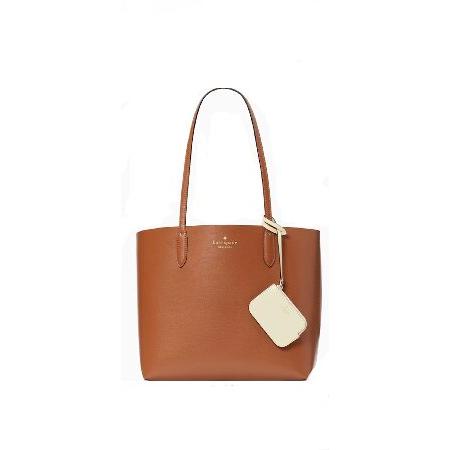 Kate Spade Ava Leather Reversible Tote (Warm ginge...