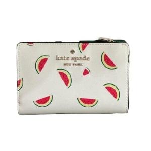 Kate Spade New York Medium Compact bifold Wallet (Watermelon)｜waku-maremare