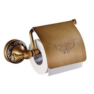 NX 据付けトイレットペーパーホルダー トイレットペーパーホルダー トイレ ペーパー ホルダー 真鍮製 ゴールド 防錆 高耐荷重 壁取付け 華やか ヨ
