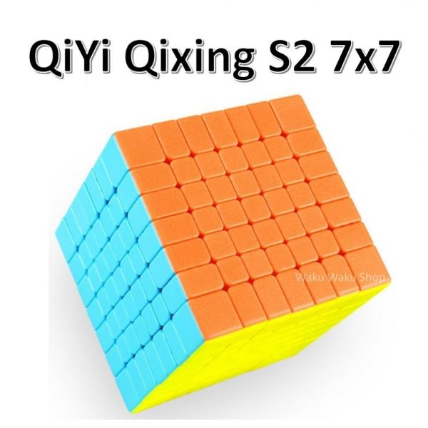 安心の保証付き 正規輸入品 QiYi QiXing S2 Stickerless 7x7x7キューブ...