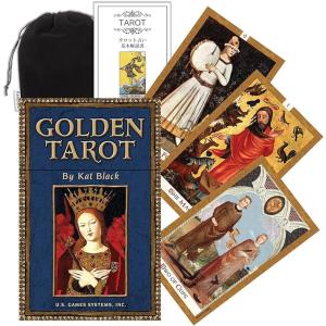 タロットカード US Games Systems 正規販売店 ゴールデン タロット Golden Tarot タロット 占い｜waku-waku-shop