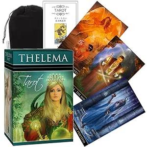 タロットカード Lo Scarabeo 正規販売店 セレマ タロット Thelema Tarot タ...