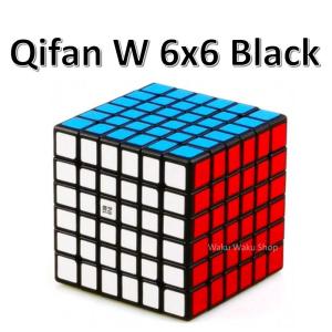 安心の保証付き 正規販売店 QiYi Qifan W 6x6x6キューブ ブラック ルービックキューブ おすすめ