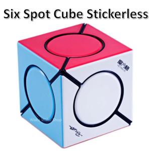 安心の保証付き 正規販売店 QiYi Six Spot Cube Stickerless シックス スポット キューブ ステッカーレス 初心者向け おすすめ｜waku-waku-shop