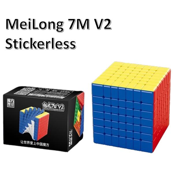 安心保証付き 正規販売店 MeiLong 7M v2 Stickerless キュービング クラスル...