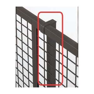 [フェンス 部材]アルメッシュフェンス用 フリー支柱(部品付き) 高さ６００用本体同時購入で送料無料！柱１本からでも購入可能！ＴＯＥＸ(ＬＩＸＩＬ)｜wakuiki