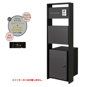 Panasonic（パナソニック） 郵便ポスト フェイサス ガラス調（パネル
