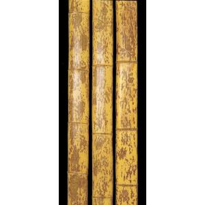 図面角竹 3950×Φ75〜90mm 日本の伝統 インテリア デザイン 自然素材