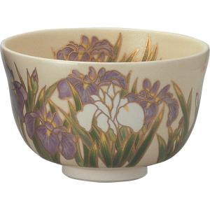 【美品】茶碗　金彩　紅白梅　茶道具　置物　インテリア　工芸品　美術品　A1448 茶碗 金地 光琳梅 宮地英香作 茶道具 茶道 琳派写し 紅白梅 新春の