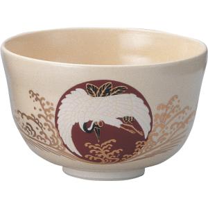 茶碗 黒仁清 梅林 宮地英香作 茶道具 宮地英香 春の茶碗 梅柄 季節の