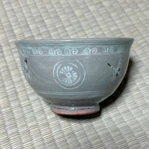 茶碗 薩摩写 桜 宮地英香作 茶道具 春の茶碗 手描き茶碗 日本の伝統