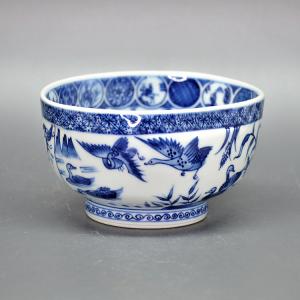 茶碗 祥瑞 州浜 景徳鎮 王懐英作 茶道 茶道具 : 和空間ヤフーショップ