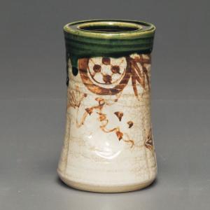 唐銅 新六狐耳付花入 金谷浄雲作 茶道具 茶道 : 和空間ヤフーショップ