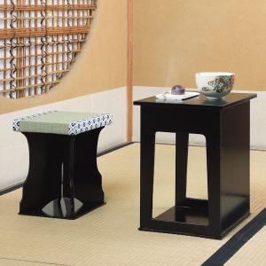 茶道具 立礼用品 円椅 座椅子 立礼用椅子 円座付 一客 止金具付 茶道