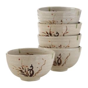 数茶碗 交趾 五色 5客 中村翠嵐作 茶道 茶道具 伝統美 美しい茶碗