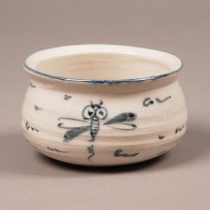 水指 安南蜻蛉 角 五陶作 茶道 茶道具 : 和空間ヤフーショップ - 通販