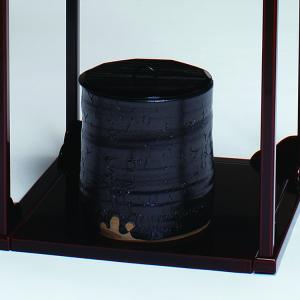 水指 織部 織部焼 五陶作 茶道具 茶の湯 稽古用 茶会 美濃焼 緑釉 和の