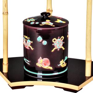 桶型 水指  萩焼  茶道具 桶型 水指 萩焼 茶道具