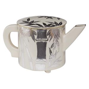 水次 水注 塗片口 淡々斎好写 海松波 塚本規義作 茶道 茶道具 水次 水注 塗片口 淡々斎好写 海松波 塚本規義作 茶道 茶道具