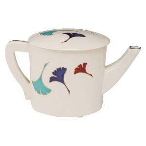 茶道具 水次 水注 腰黒薬缶 腰黒やかん 箔散し紋 口蓋付 木村清五郎作