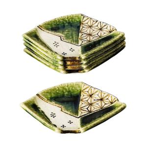 結皿 織部 加藤五陶作 茶道具 茶道 : 和空間ヤフーショップ - 通販