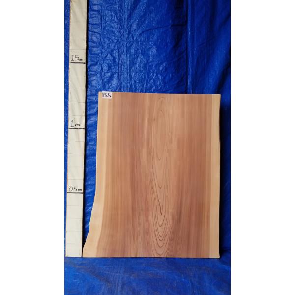 天然杉 一枚板 天板 無垢材 厚5.5cm×巾88〜105cm×長126cm カウンターテーブル板 ...